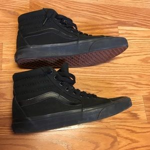 Vans Black High Tops